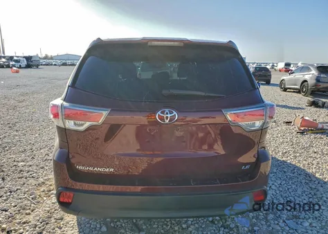 2015 Toyota Highlander Le from USA, damaged, VIN 5TDZKRFH9FS102003